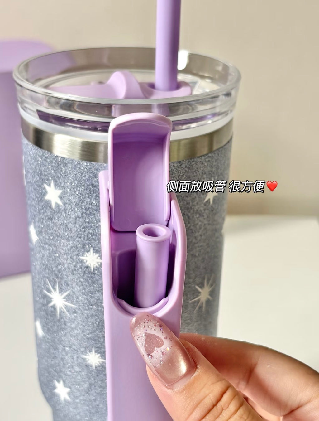 Starbucks Galaxy Silver Thermos Tumblr