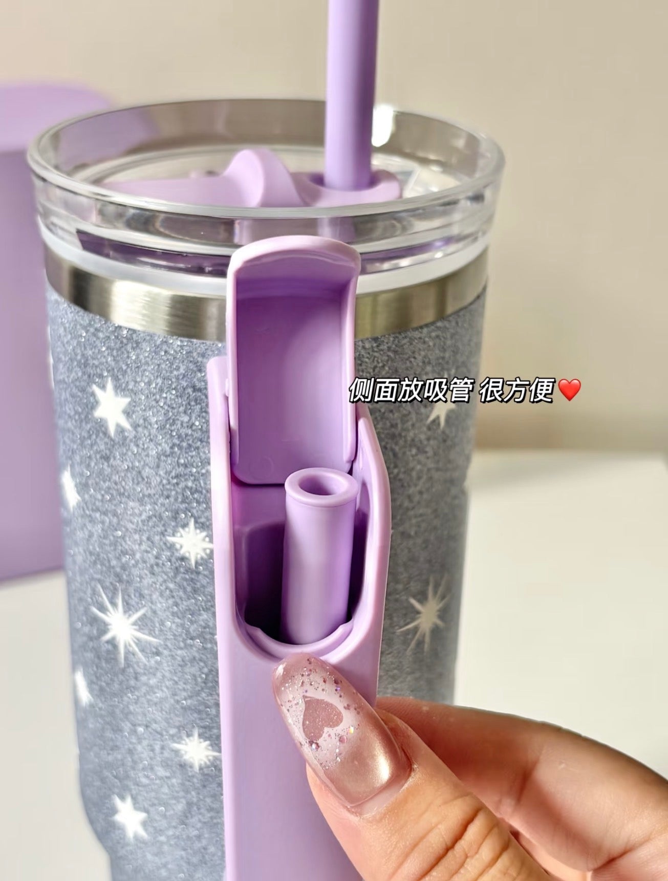 Starbucks Galaxy Silver Thermos Tumblr