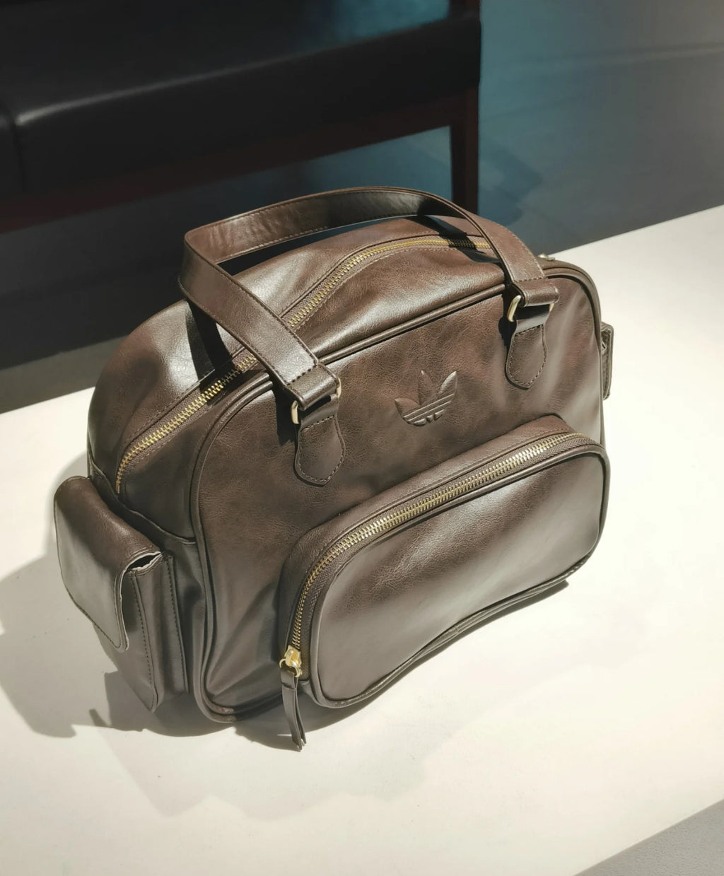 Adidas Vintage Leather Bag