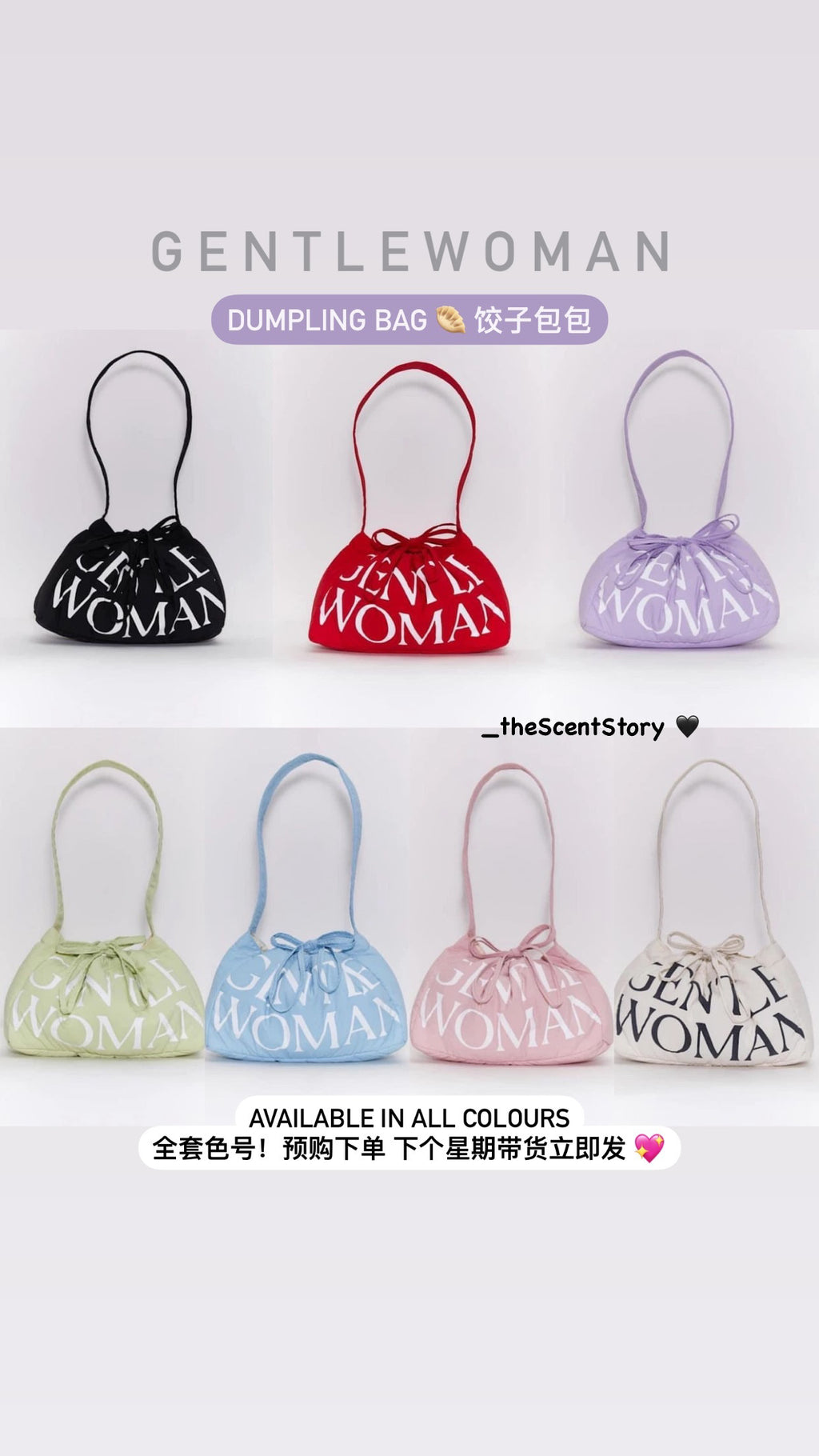 Gentlewoman Classic Dumpling Bag