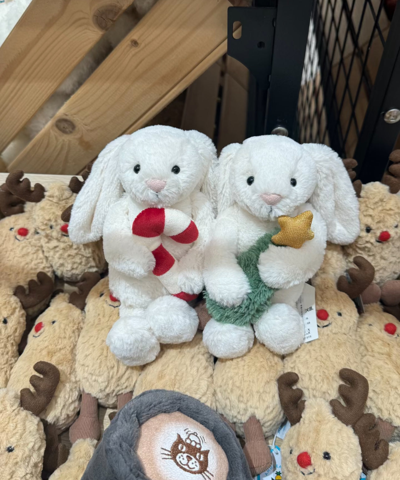 JellyCat Xmas Candy Bar Bunny
