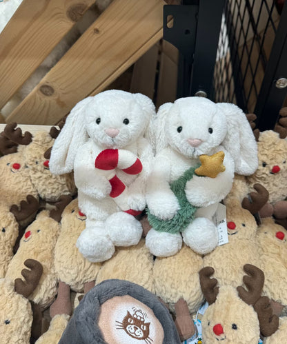 JellyCat Xmas Candy Bar Bunny