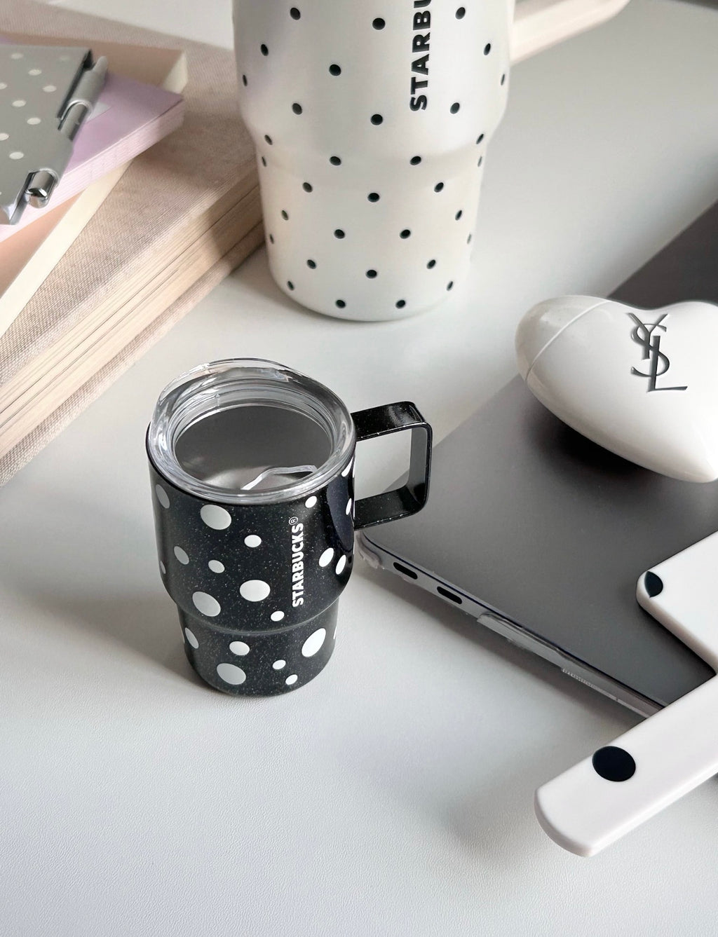 Starbucks x Polka Dots White Tumblr