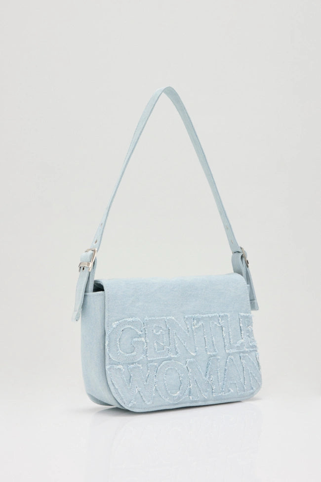 GentleWoman Snow Denim Shoulder Bag