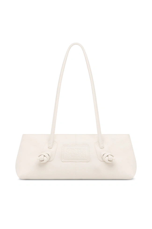GentleWoman Leather Cream Slinky Bag