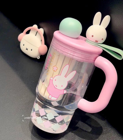 Miffy Pastel Tumblr Flask