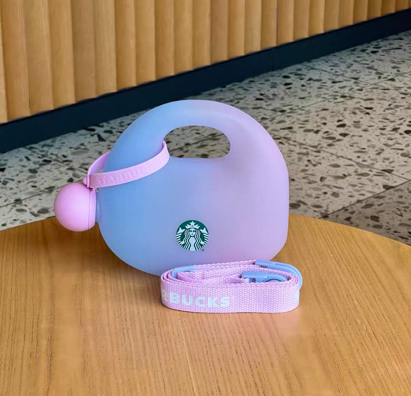 Starbucks HighSchool Pastel Unicorn Water Bottle