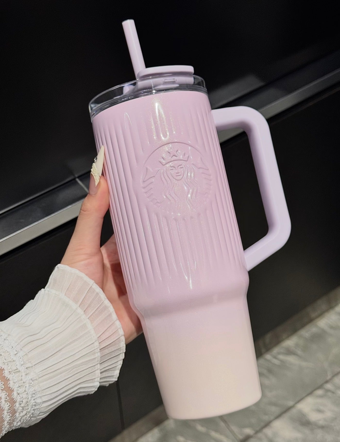 Starbucks Sakura Gradient Purple Tumblr