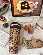 Starbucks Leopard Tumblr with Sunglasses Cover