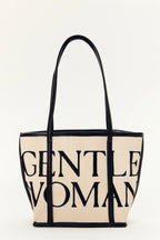 GentleWoman Soirée Canvas Leather Bag