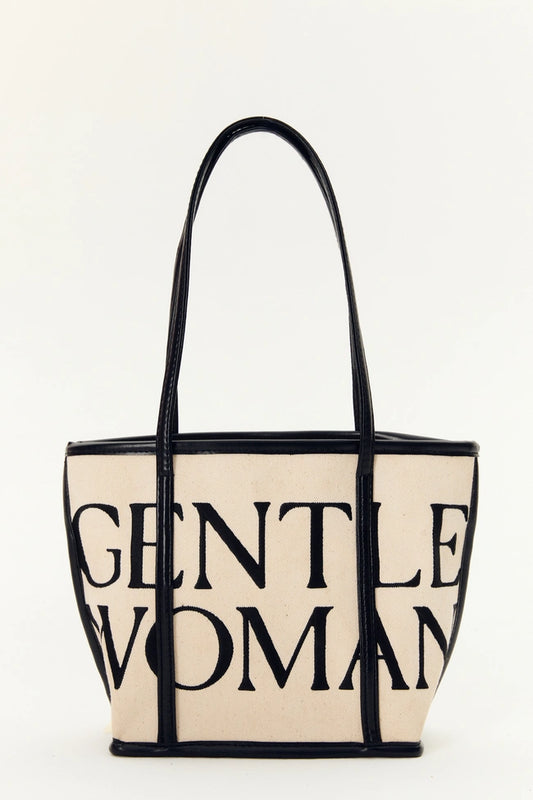 GentleWoman Soirée Canvas Leather Bag