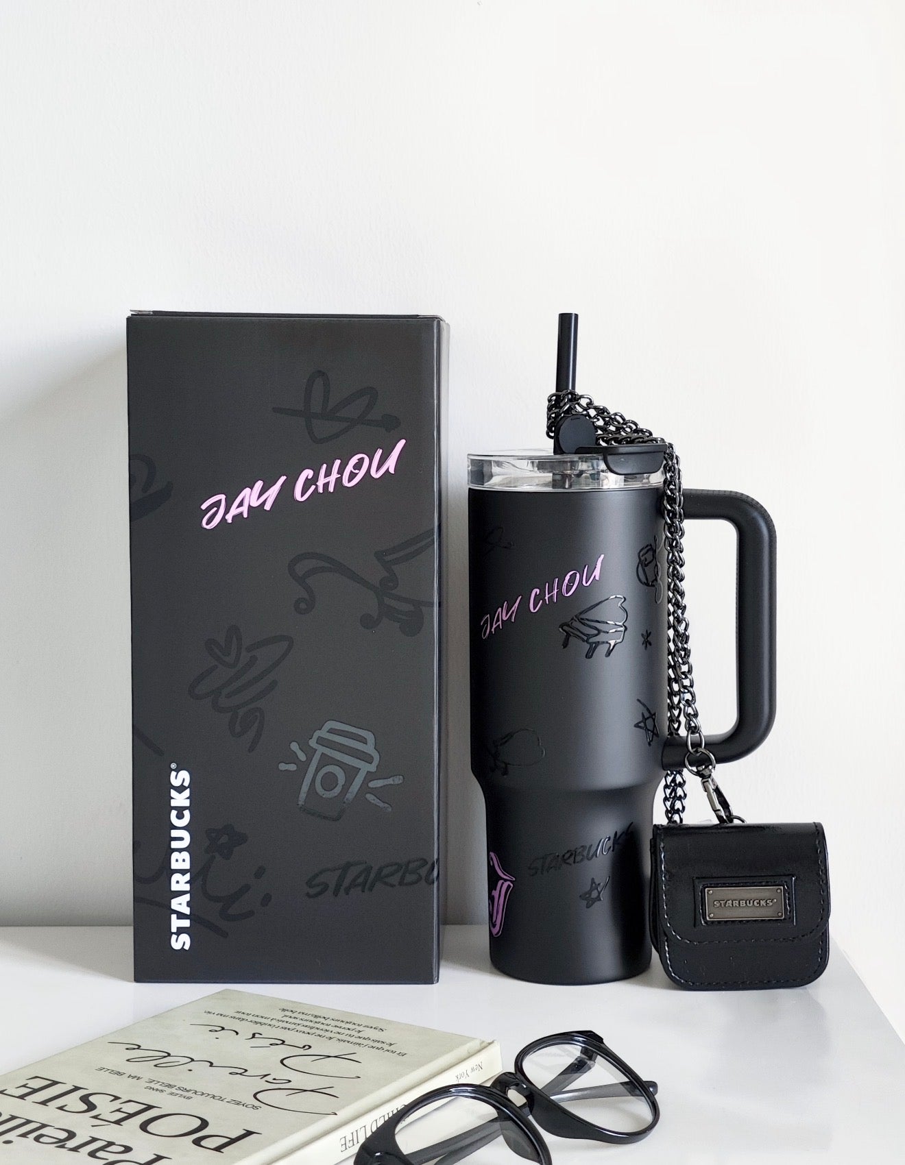 Starbucks JayChou Side Handle with Pouch