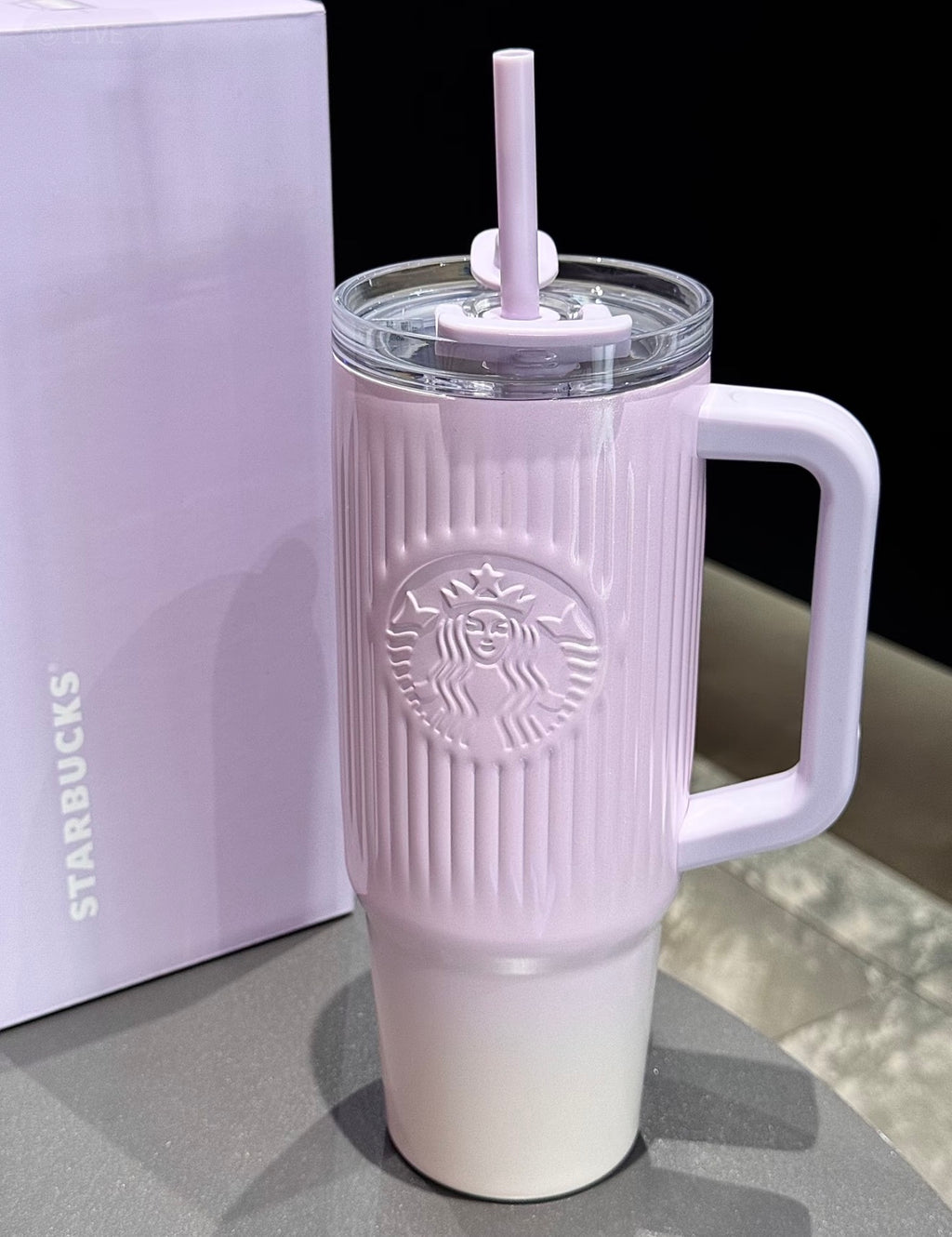 Starbucks Sakura Gradient Purple Tumblr