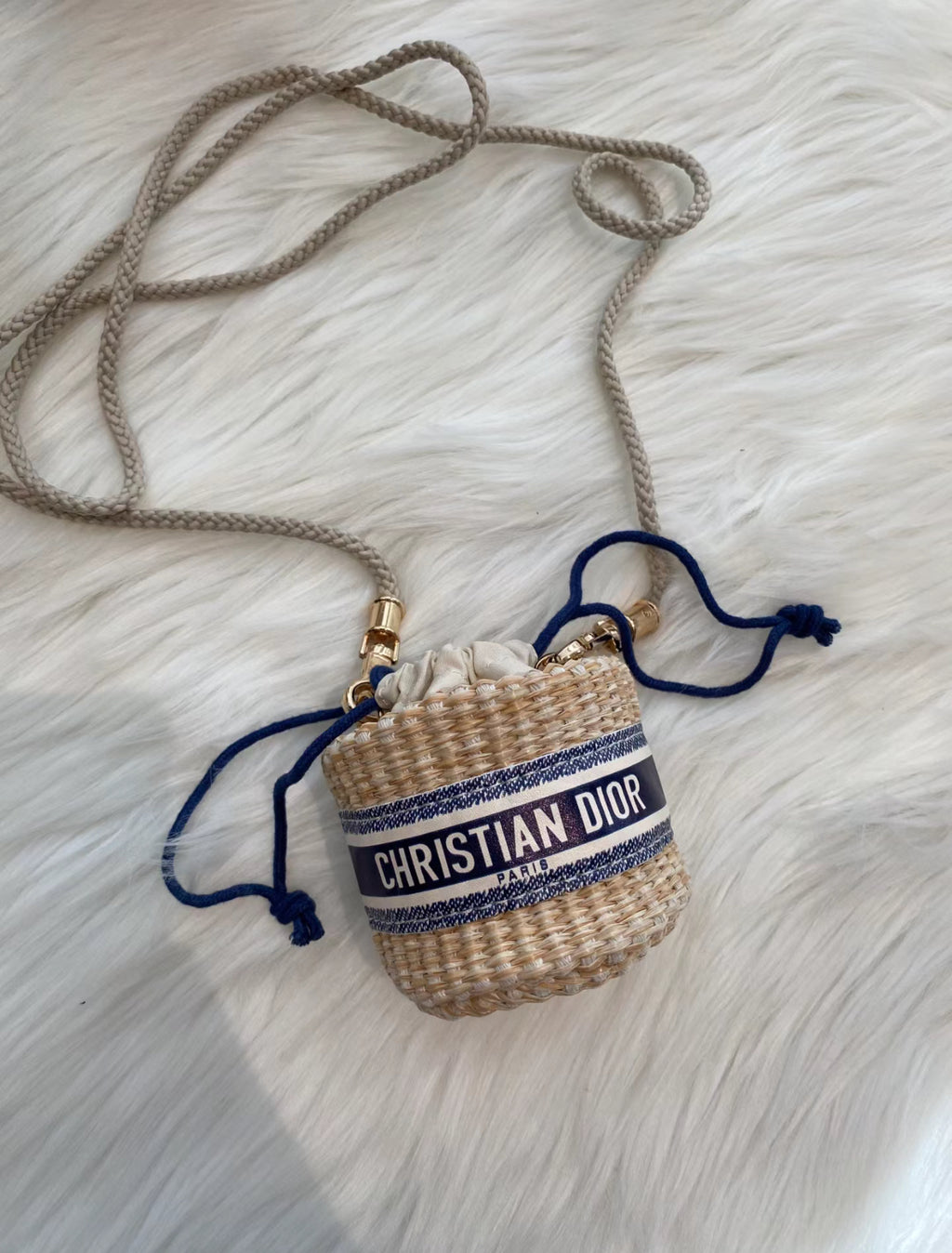 Dior Mini StrawBag