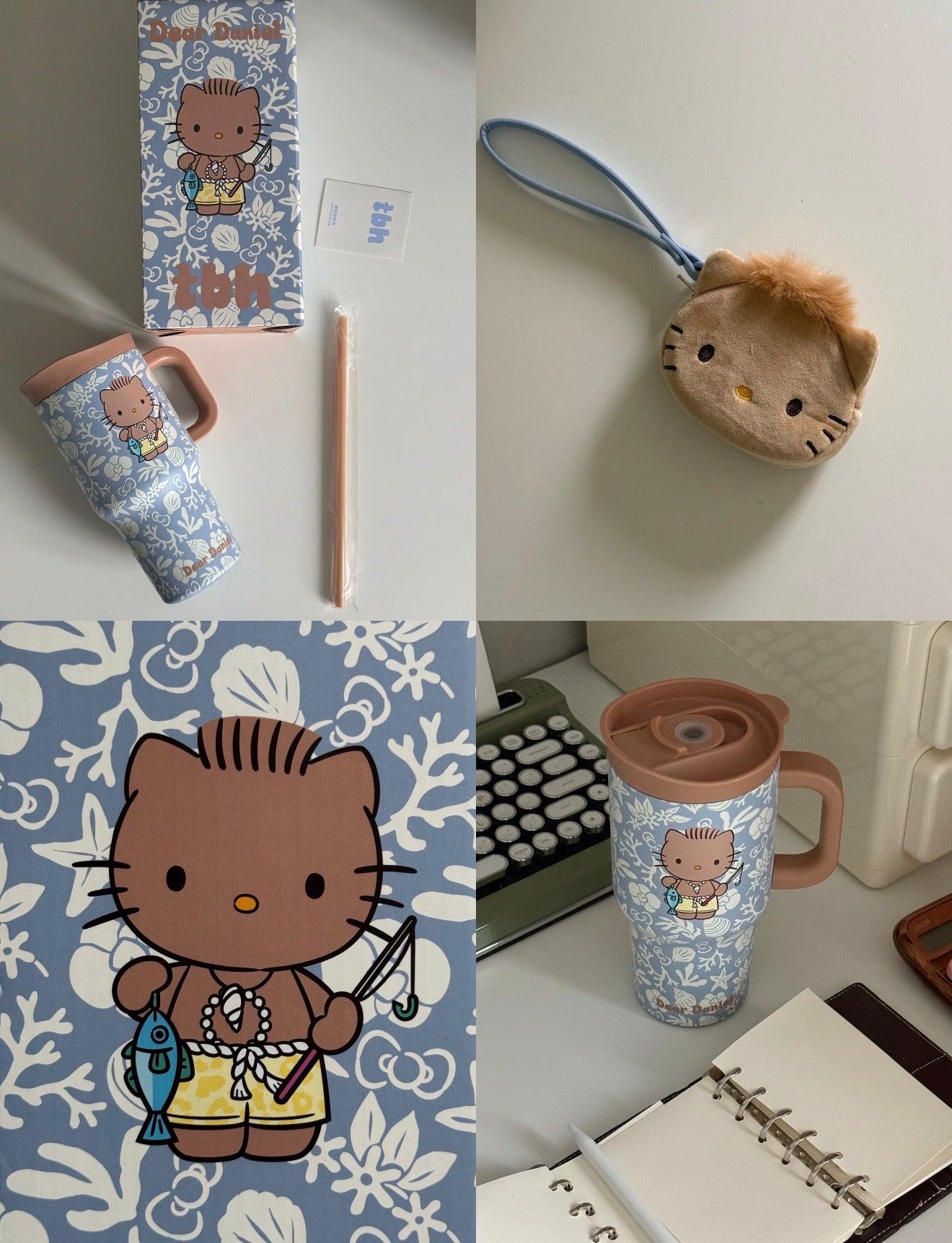 TBH x Dear Daniel Hello Kitty Thermos