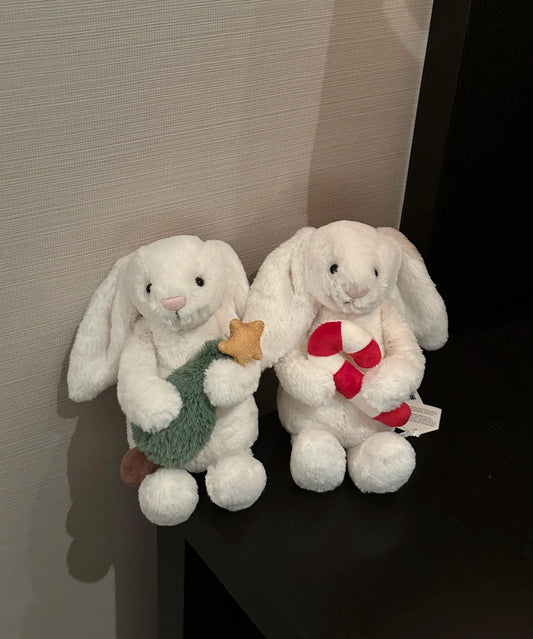 JellyCat Xmas Candy Bar Bunny