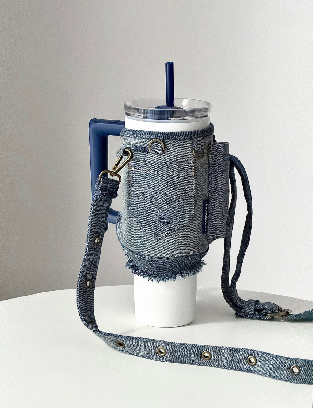 Starbucks Denim Bag Tumblr