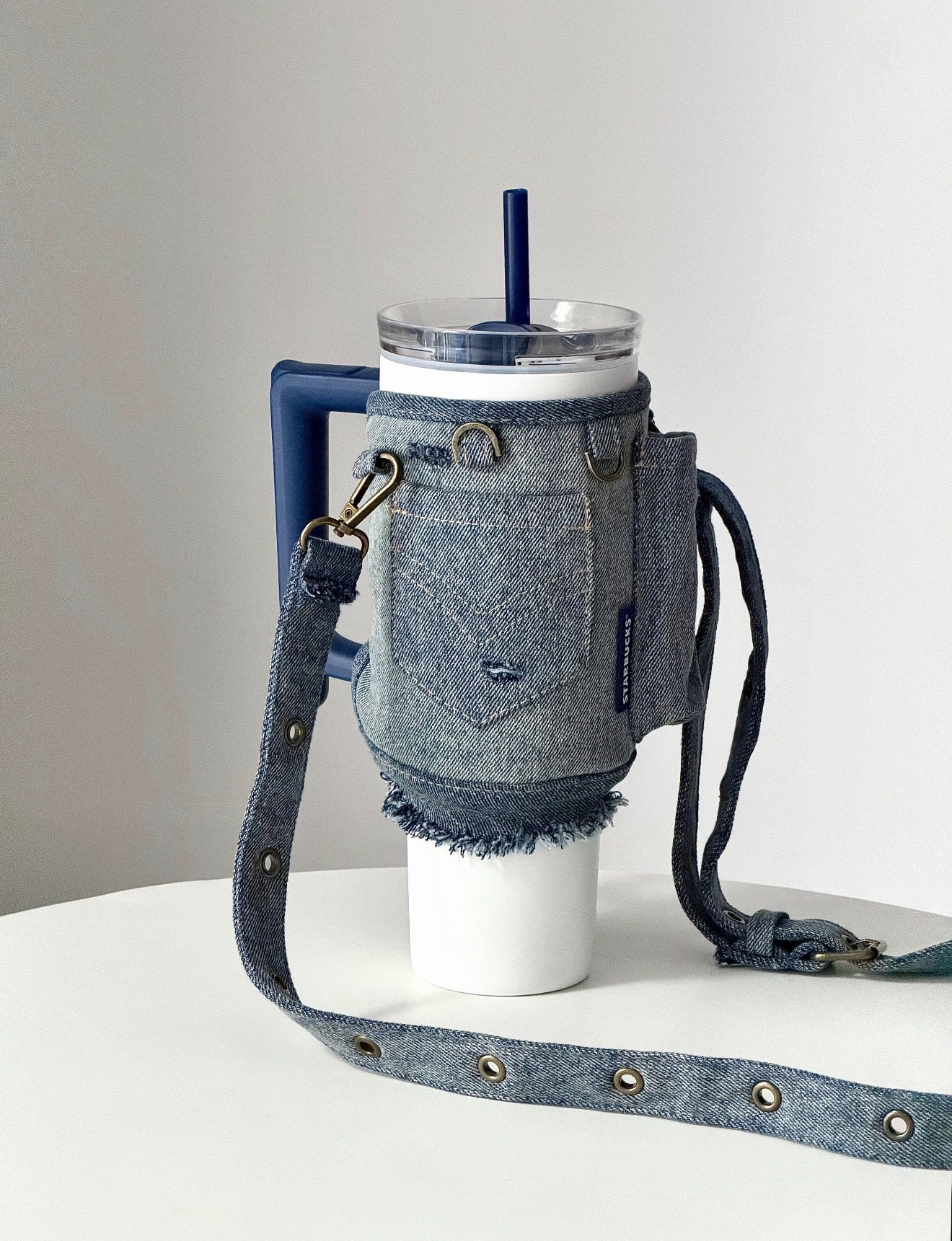 Starbucks Denim Bag Tumblr