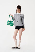 GentleWoman Knit Dumpling Bag