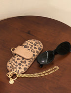Starbucks Leopard Tumblr with Sunglasses Cover
