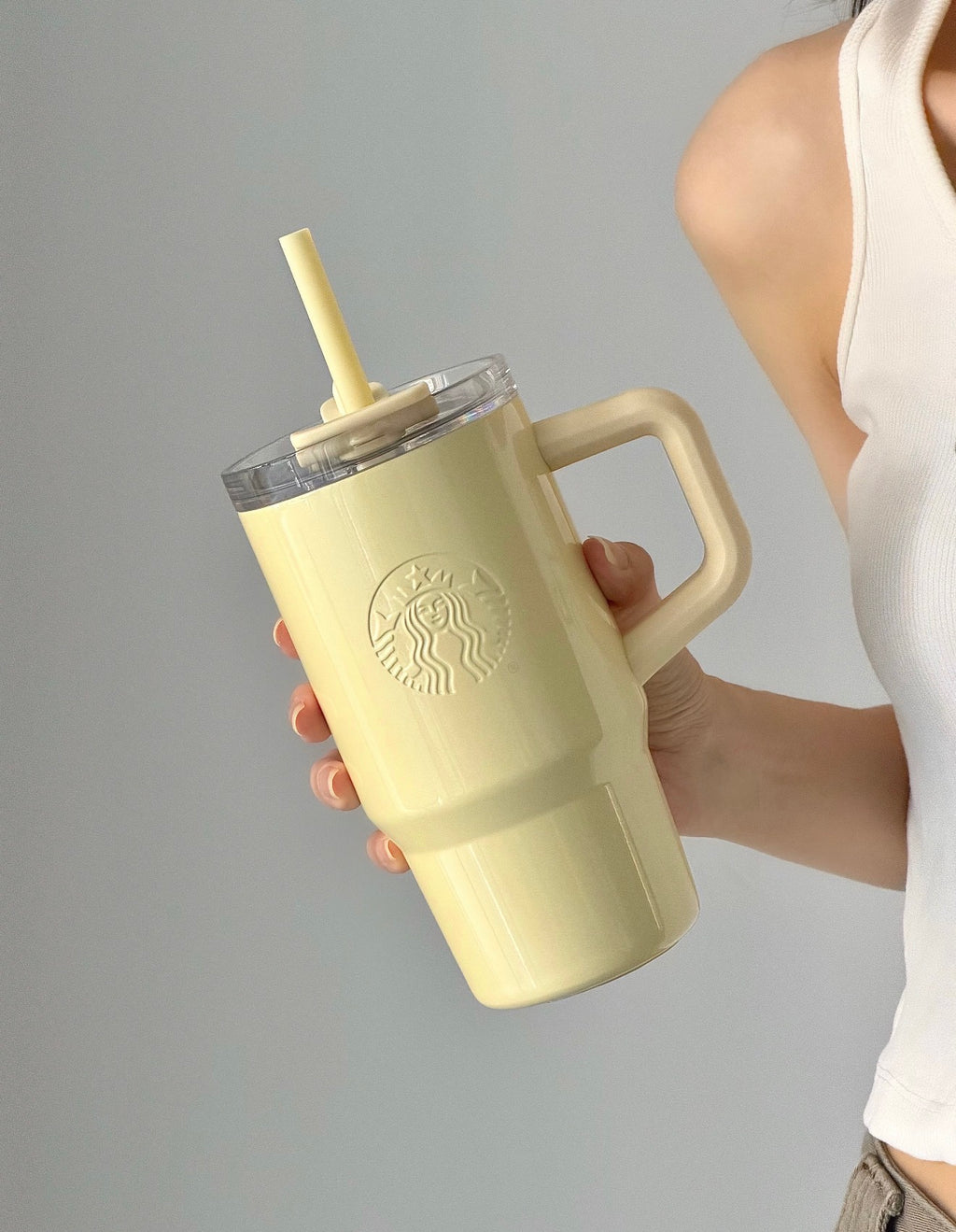 Starbucks Mini Yellow Tumblr