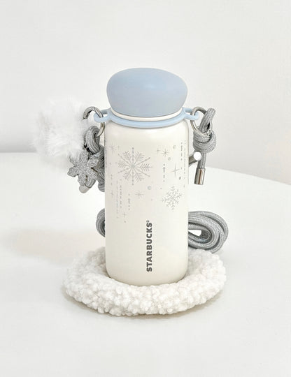 Starbucks Winter Ceramic Thermos Tumblr