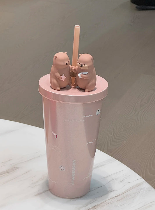 Starbucks x Otter Tumblr with Straw