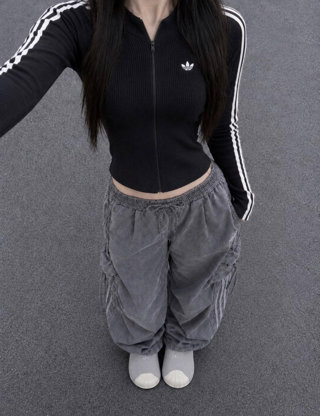 Adidas Jacket Slim Fit Black