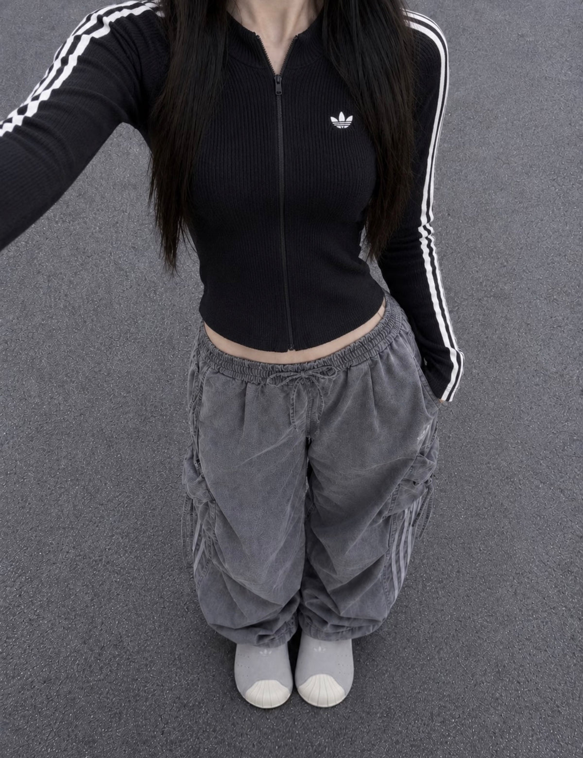 Adidas Jacket Slim Fit Black