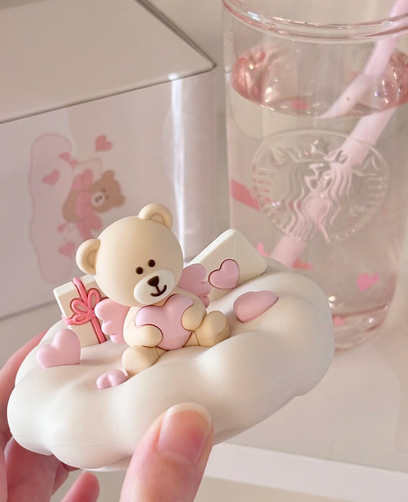 Starbucks x 520 Pink Glass Cup