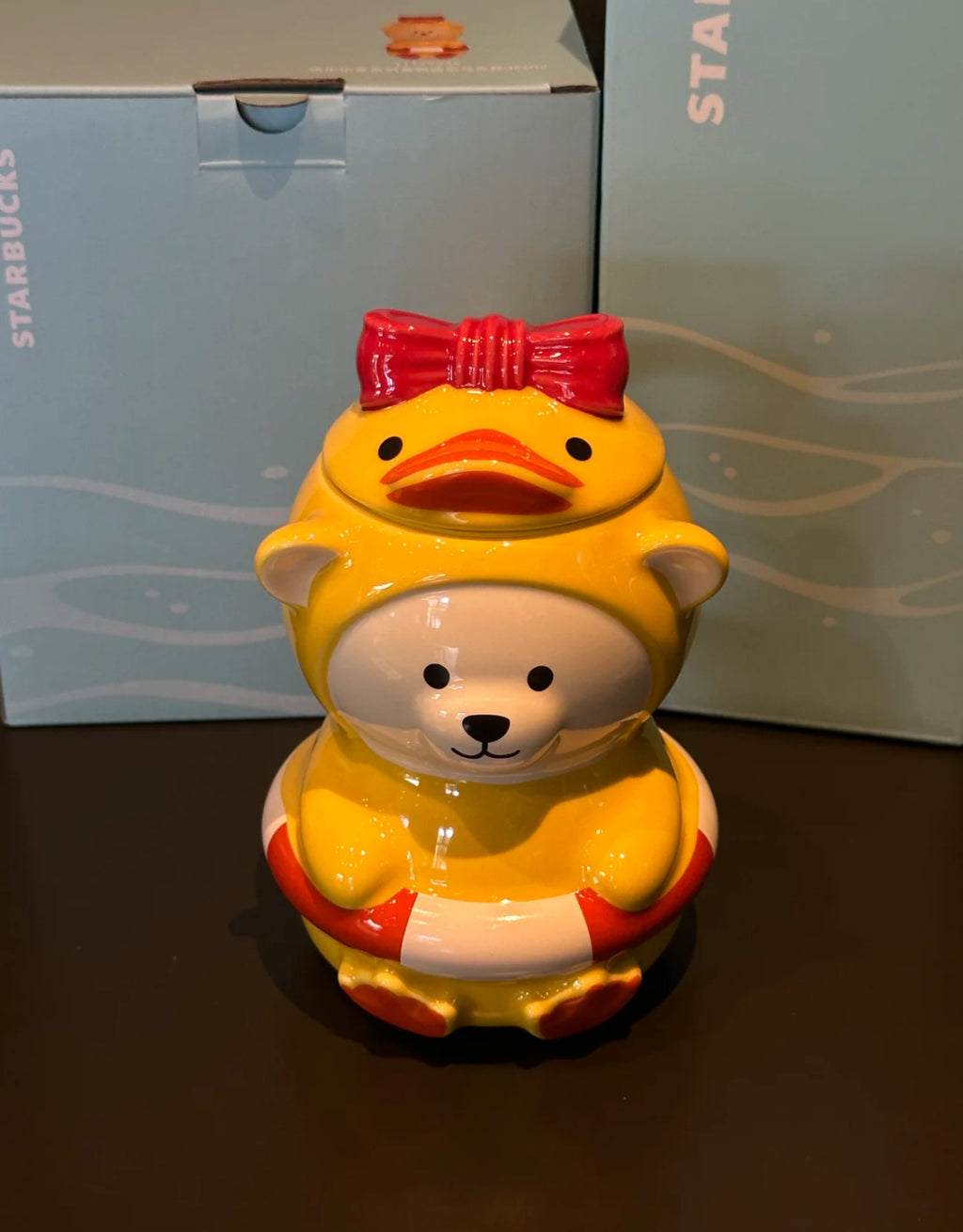 Starbucks Pool Bear x Duck Mug