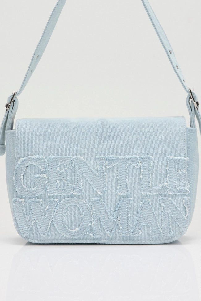 GentleWoman Snow Denim Shoulder Bag