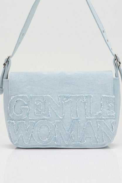 GentleWoman Snow Denim Shoulder Bag