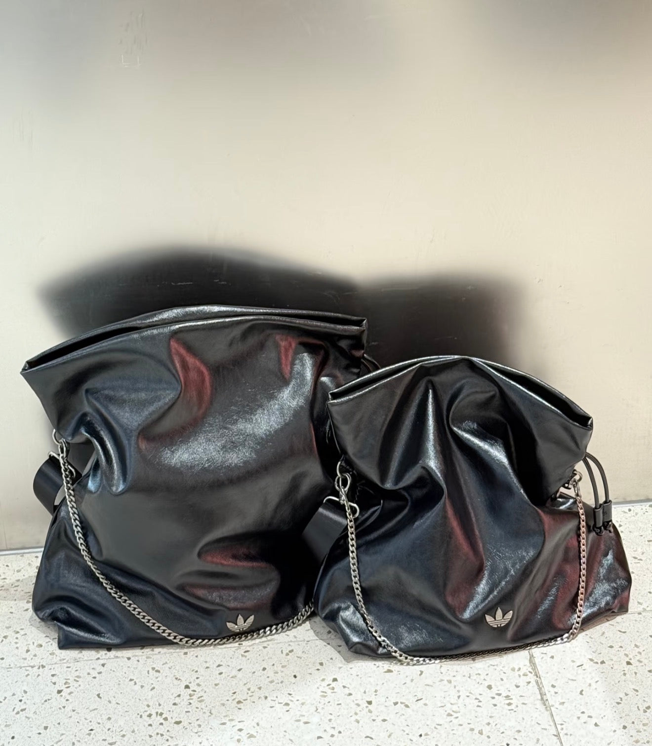 Adidas New Chain Leather Bag