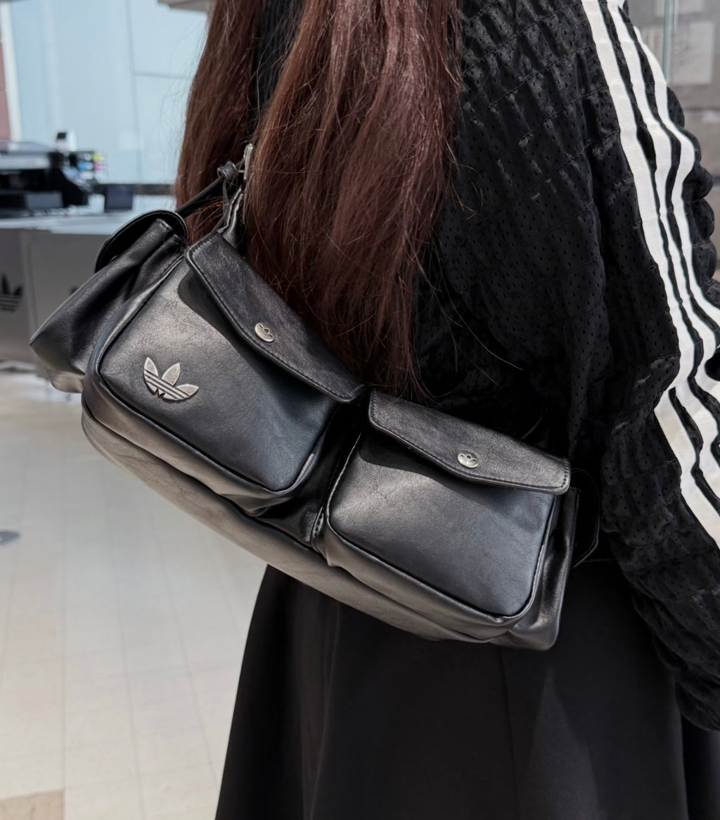 Adidas Leather Shoulder Bag