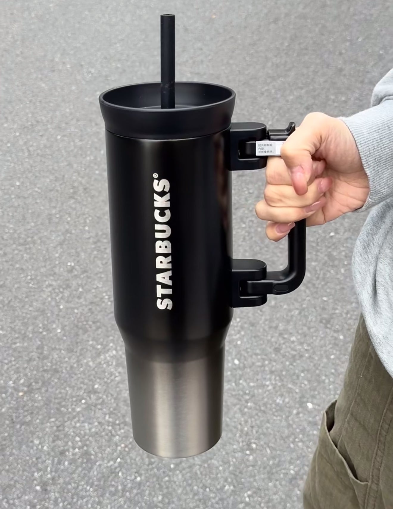 Starbucks All Black Flask