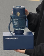 Starbucks Denim Coffee Tumblr