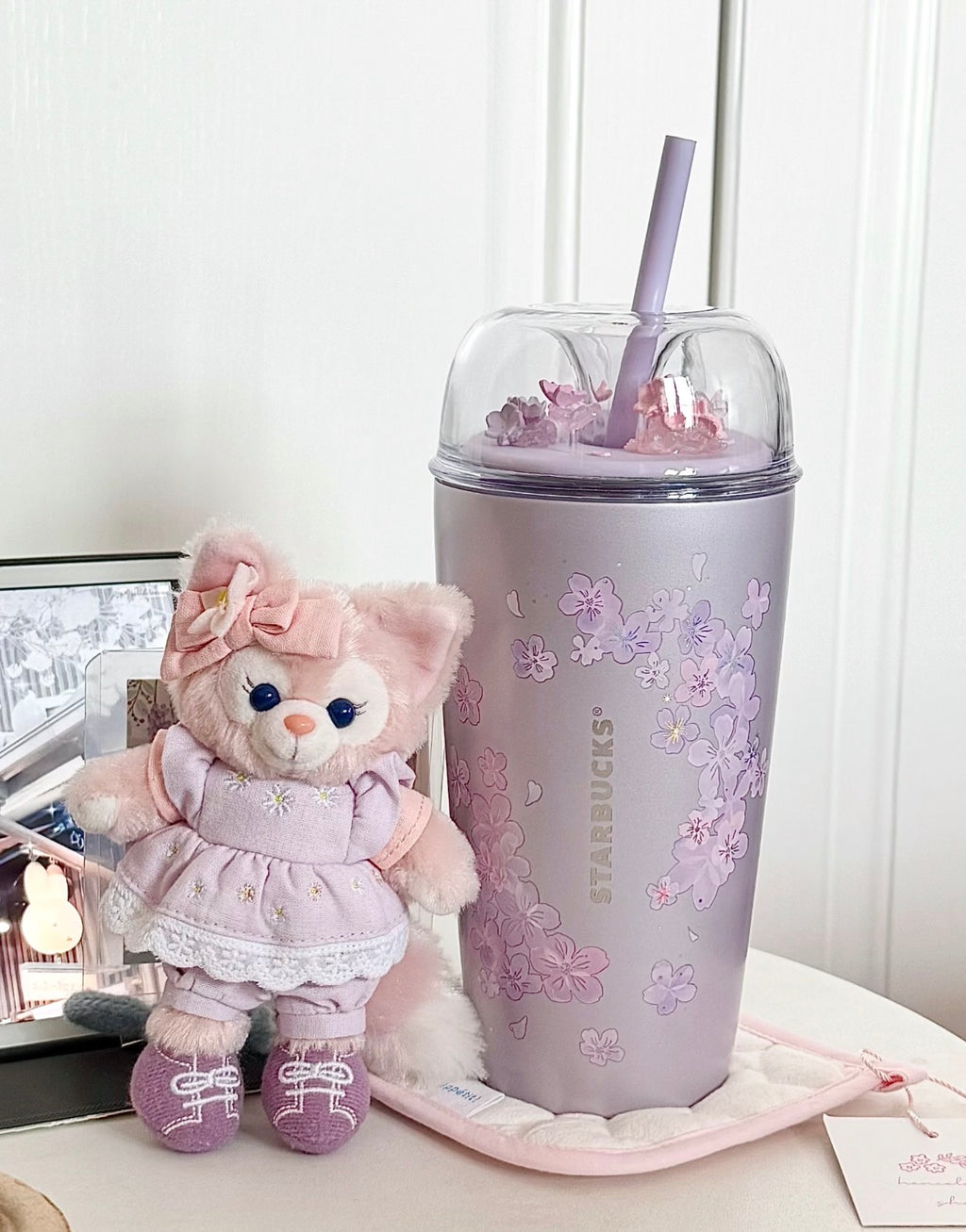 Starbucks Sakura Thermos Straw Tumblr