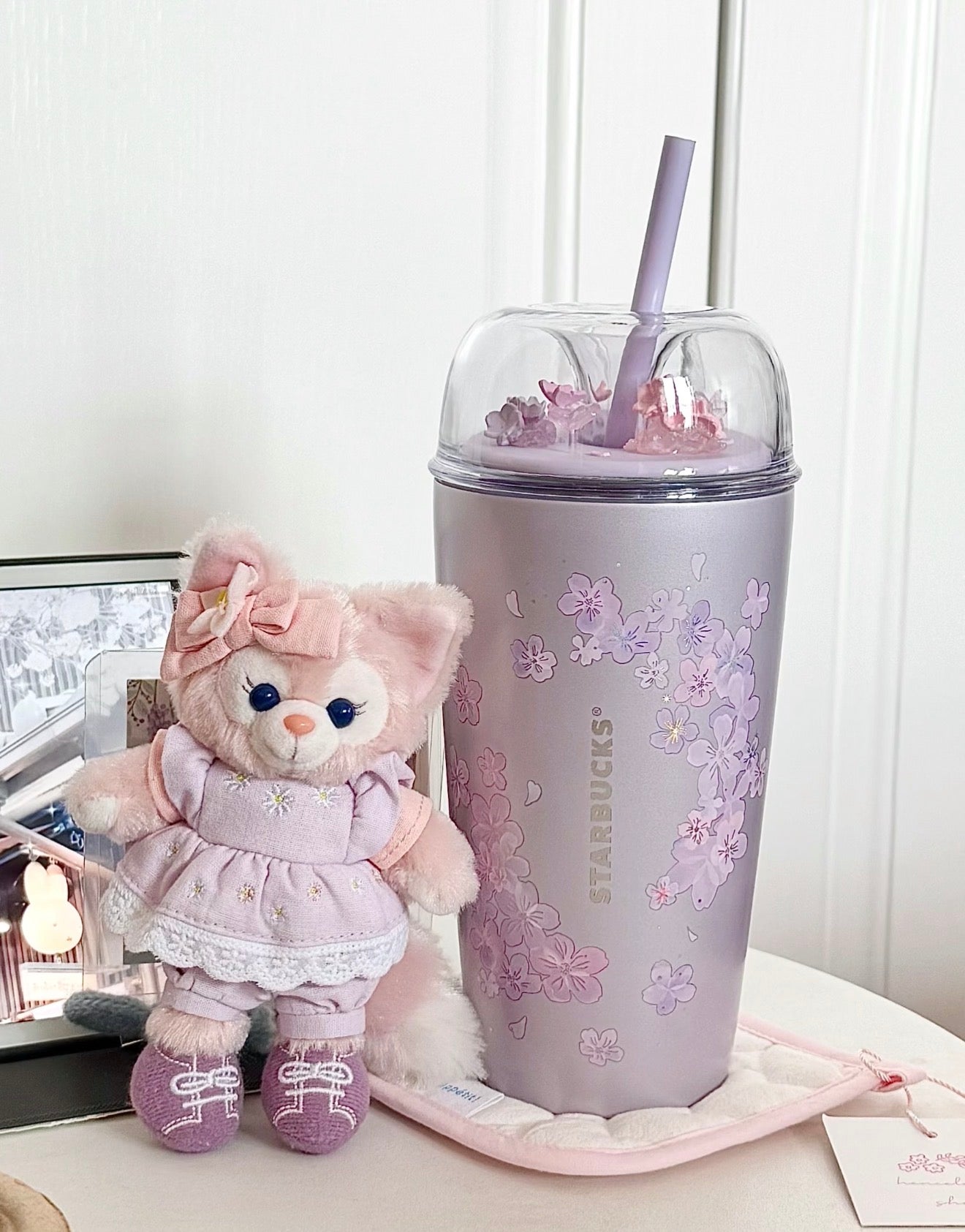 Starbucks Sakura Thermos Straw Tumblr