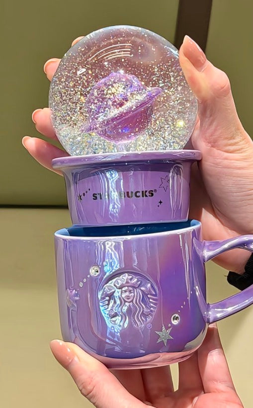 Starbucks Galaxy SnowGlobe Mug