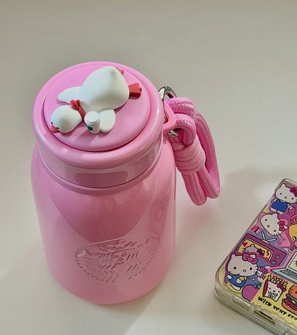 Starbucks Sleepy Duck Chubby Flask