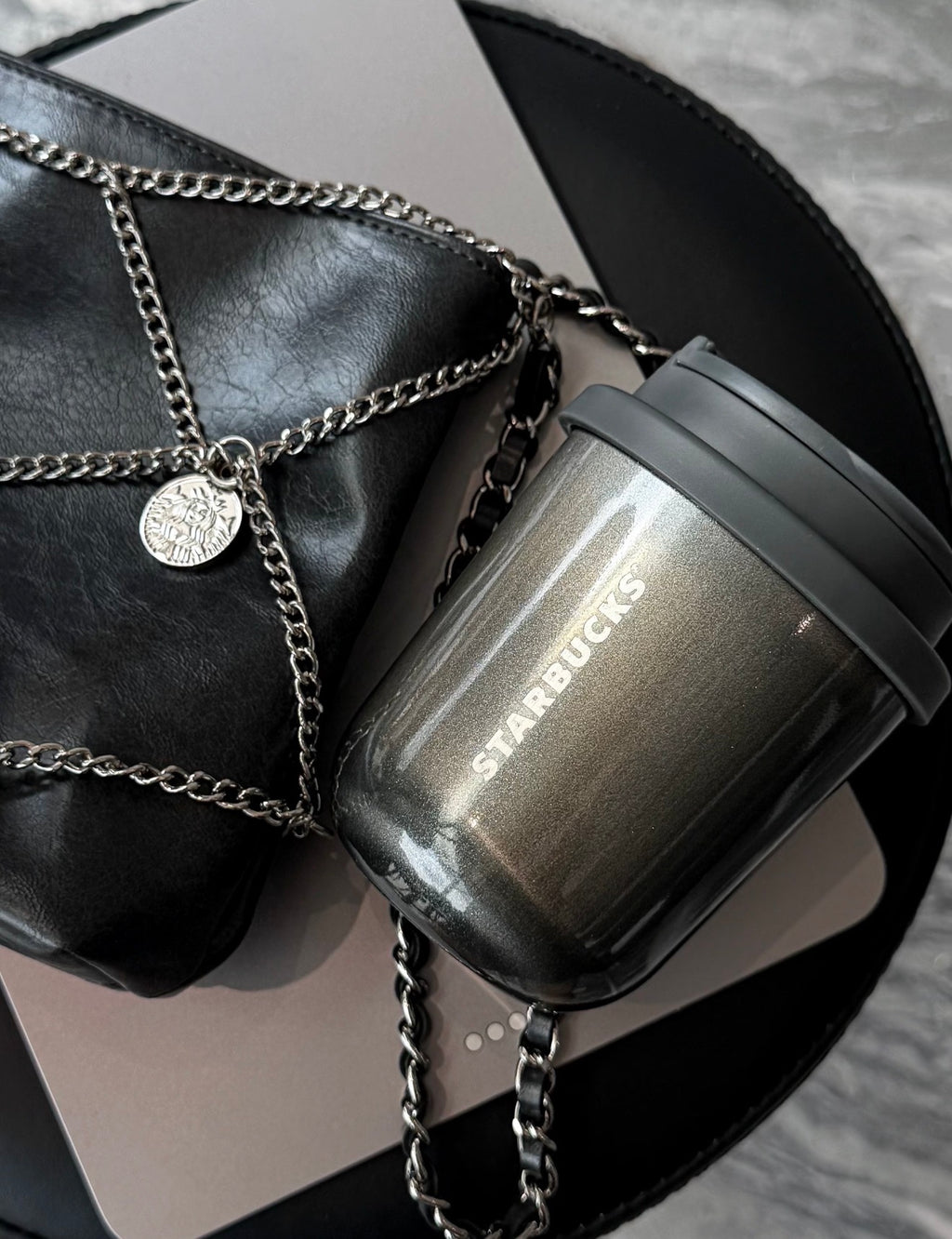 Starbucks BalletRock Tumblr with Bag