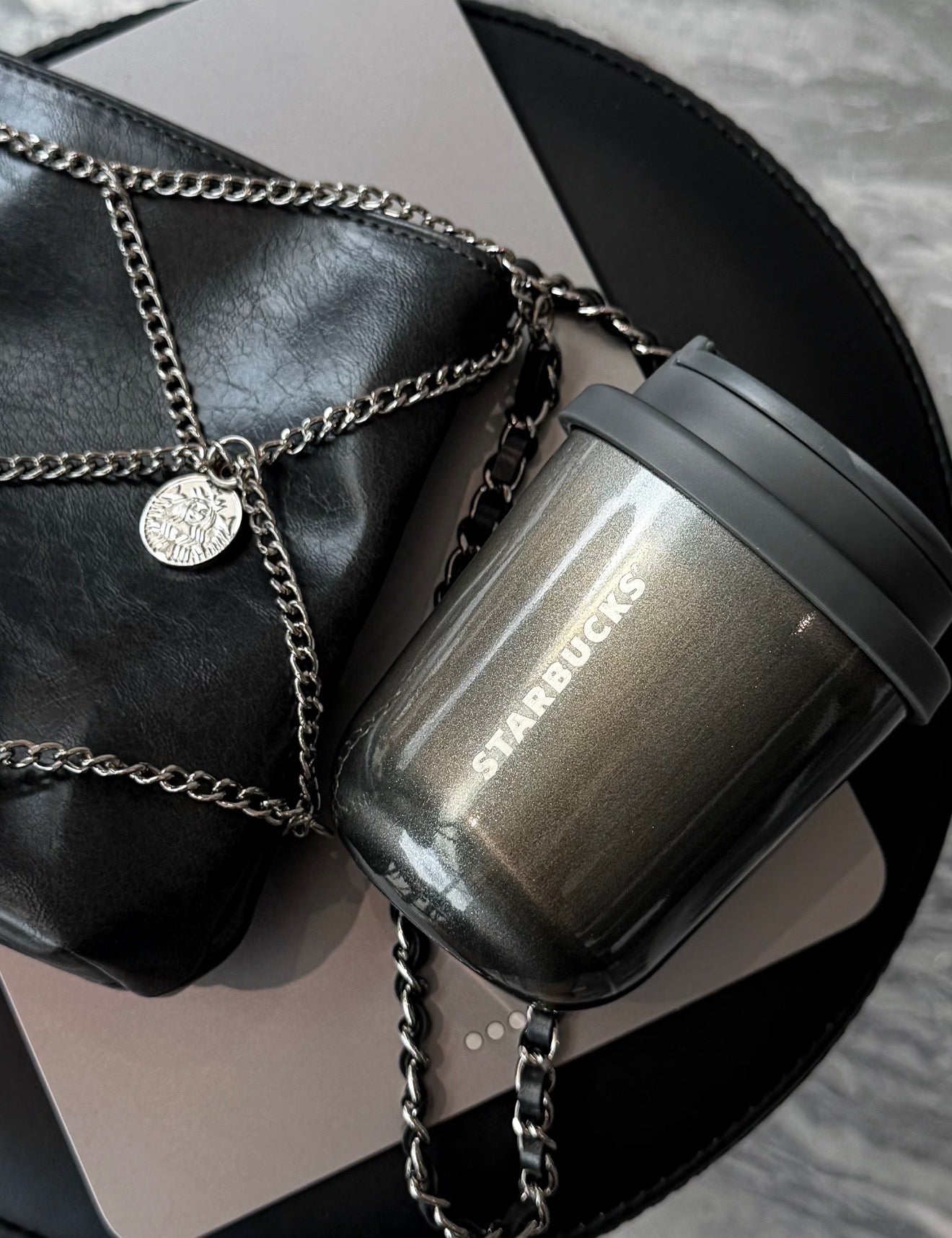 Starbucks BalletRock Tumblr with Bag