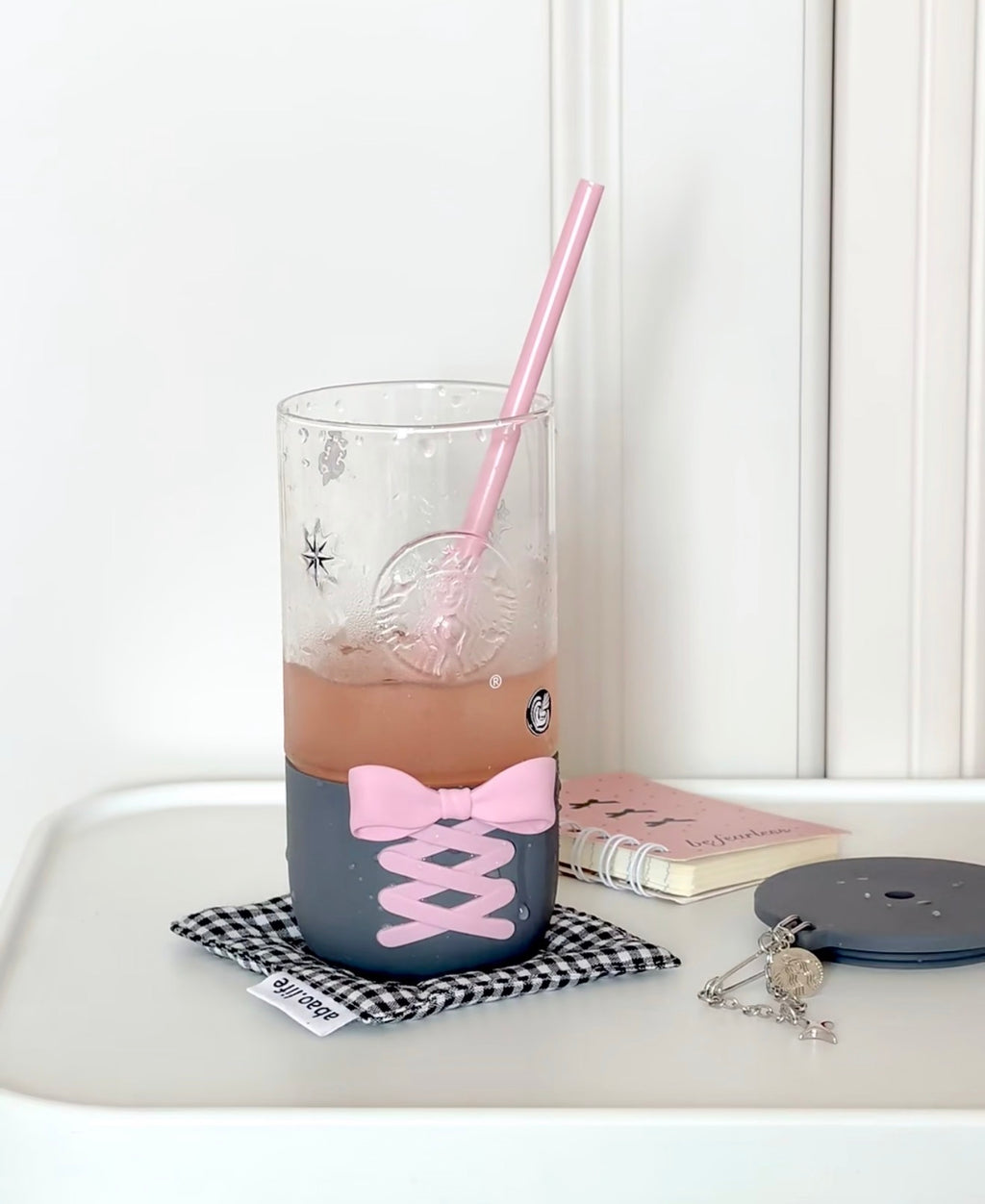 Starbucks BalletRock Straw Glass Tumblr