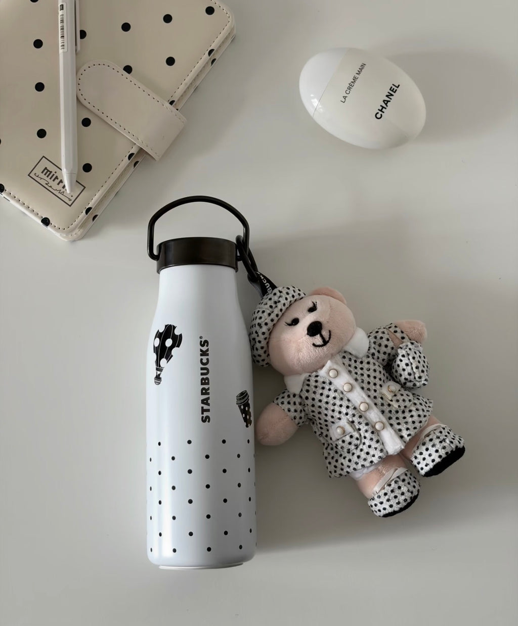 Starbucks x Polka Dots Bear Tumblr