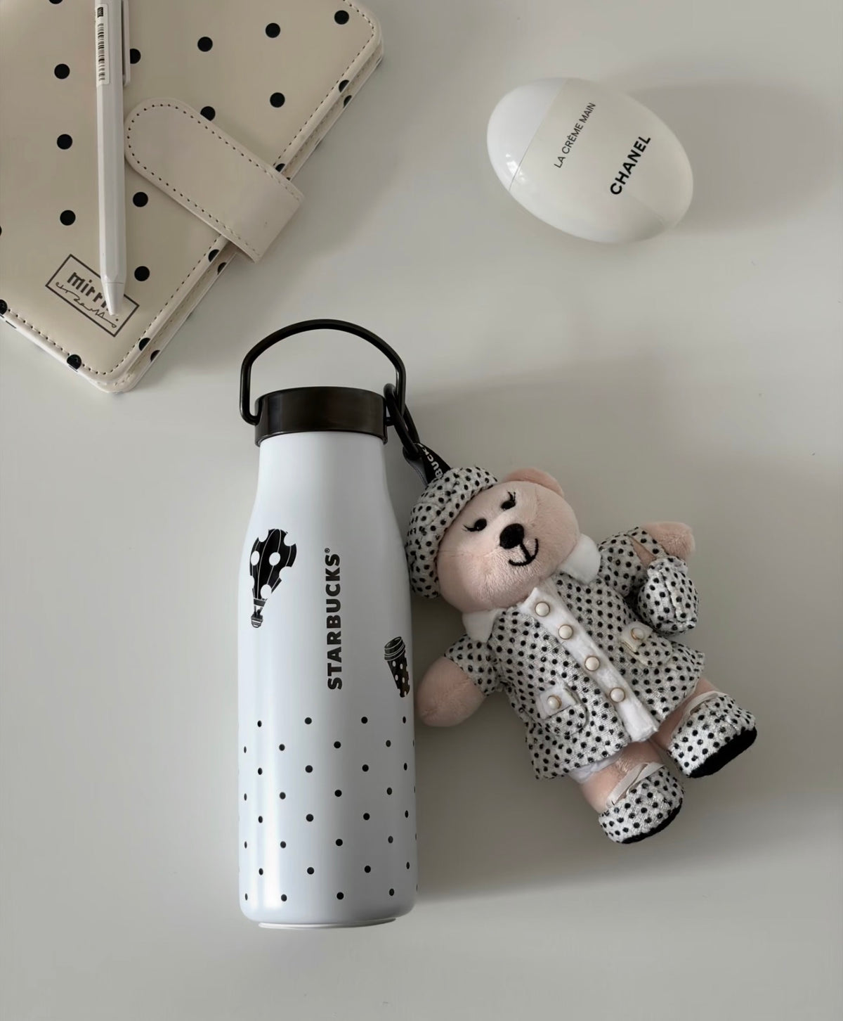 Starbucks x Polka Dots Bear Tumblr