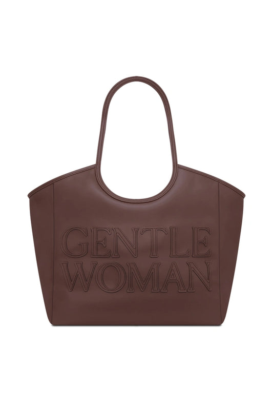 GentleWoman Choco Carryall PU Tote Bag