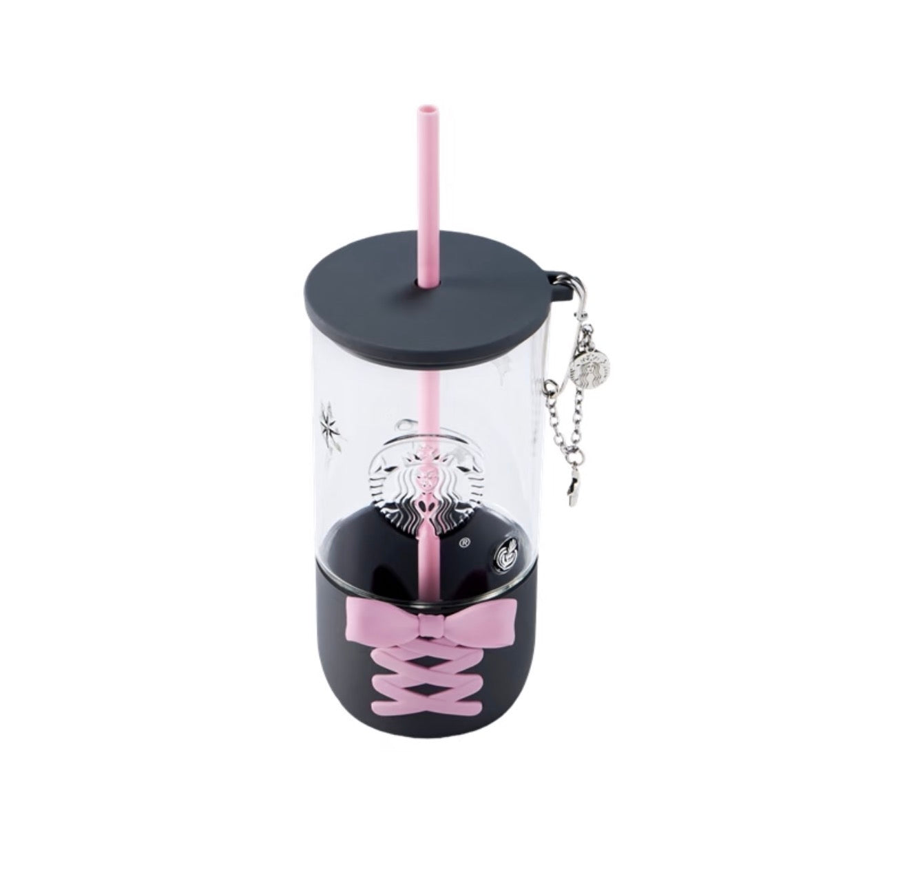 Starbucks BalletRock Straw Glass Tumblr
