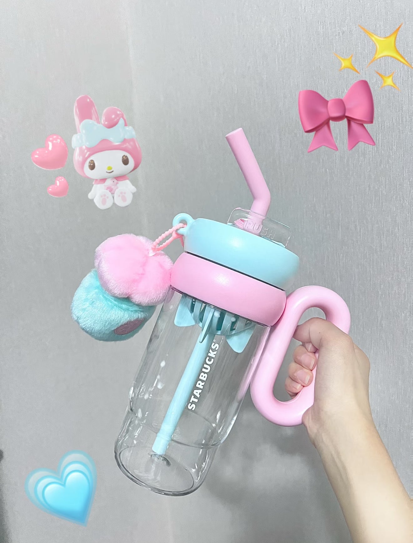 Starbucks Chubby Straw Bottle