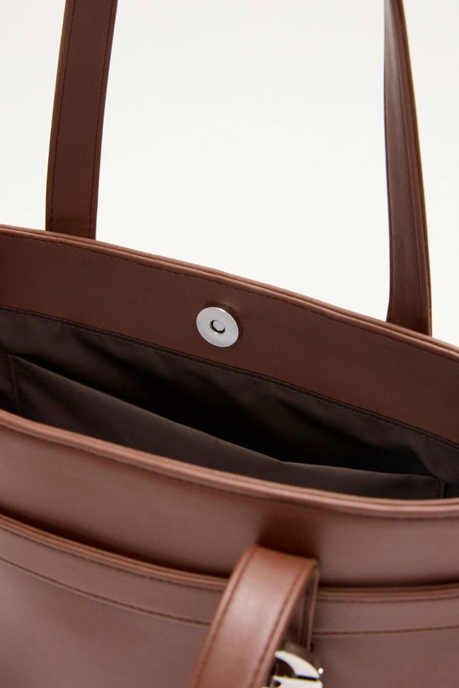 GentleWoman Chequered Bag Brown